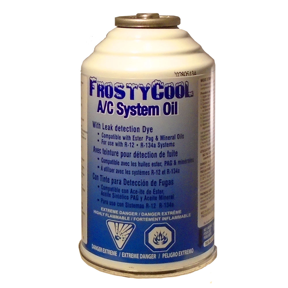 Huile Clim Auto FrostyCool System Oil + traceur UV
