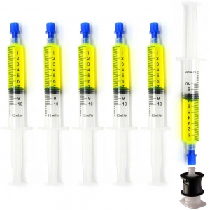 6 Traceurs Fluo UV 7.5 ml + raccord