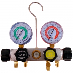 Manifold 4 voies R134a - R410A - R407C - R22