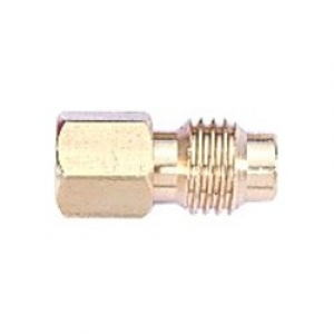Raccord 1/2'' M-ACME - 1/4'' F-Flare R134a