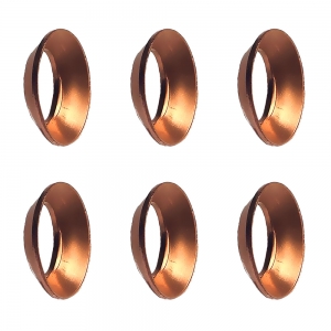 6 Joints intercalaires cuivre 1/4"