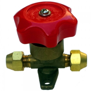 Vanne d'arrêt manuelle 1/4''
