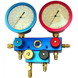 Manifold 4 voies R134a - R410A - R407C - R22