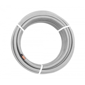 Bi-Tube Cuivre 1/4''3/8'' Isolé M1 - Couronne 20m