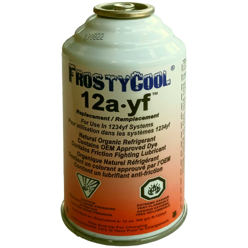 FrostyCool 12a-yf gaz clim auto 2013 equivalent 1234YF