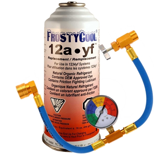 Pack FrostyCool 12a-yf  + raccordement gaz clim auto 2013 equiv 1234YF